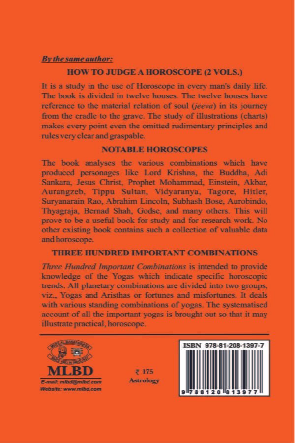 Studies in Jaimini Astrology (PB) - By B.V. Raman(Author) - MLBD Publications - Image 2